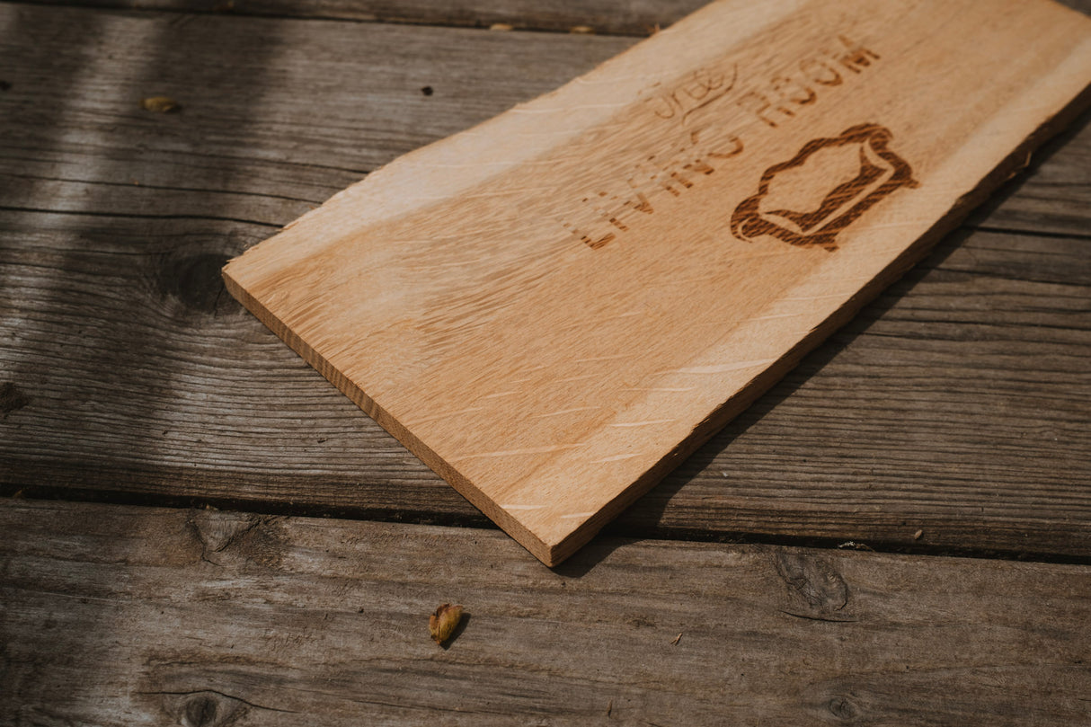 Holzbrett "The Living Room"