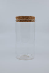Personalisierbares Vorratsglas mit Korkdeckel